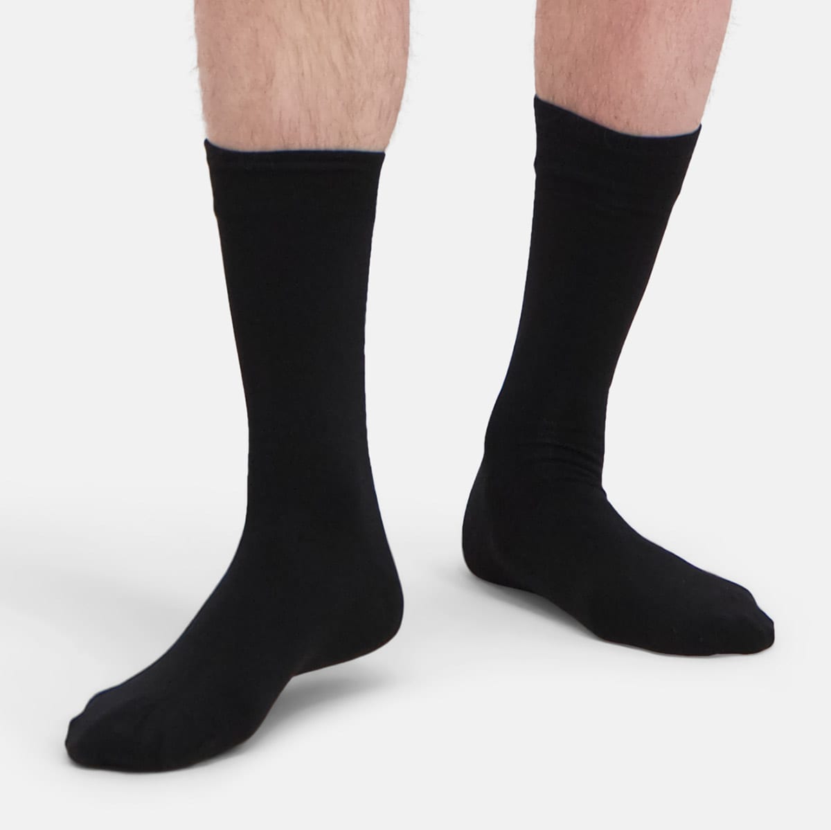 Bamboo Basics - Sokken Beau  - Zwart gestreept