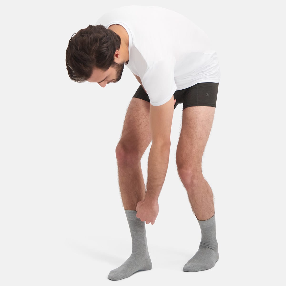 Bamboo Basics - Sokken Beau  - Grey Melange
