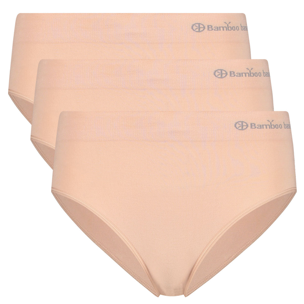 Bamboo Basics Seamless Full Briefs Belle  - Roze - pack shot