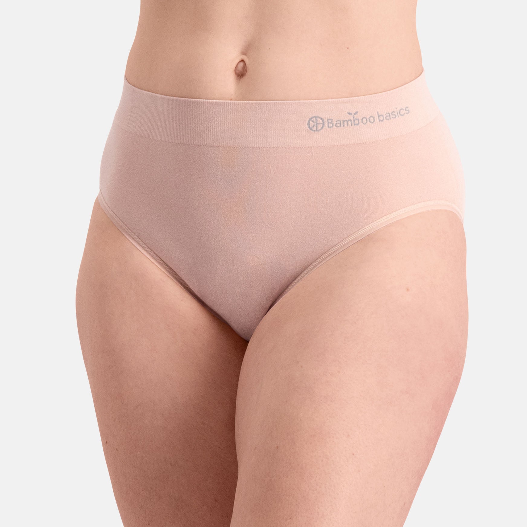 Bamboo Basics - Seamless Full Briefs Belle  - Roze