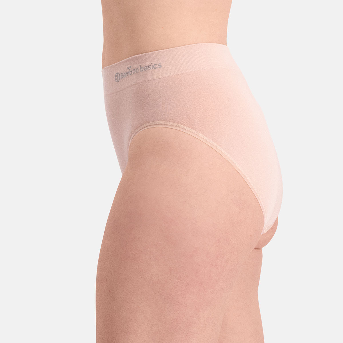 Bamboo Basics - Seamless Full Briefs Belle  - Roze