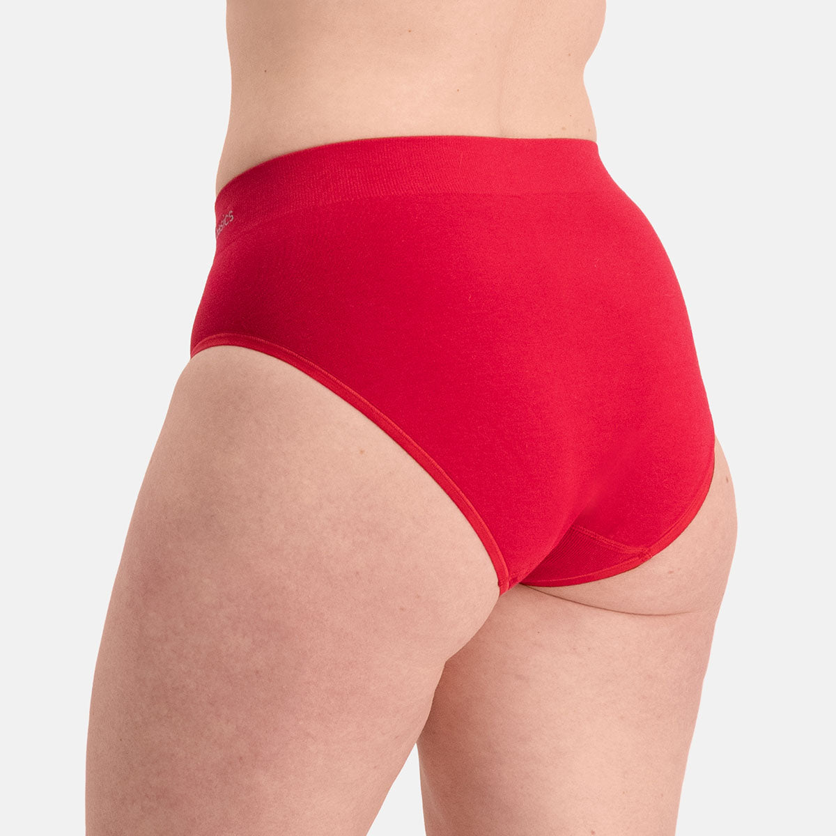 Bamboo Basics - Seamless Full Briefs Belle  - Rood