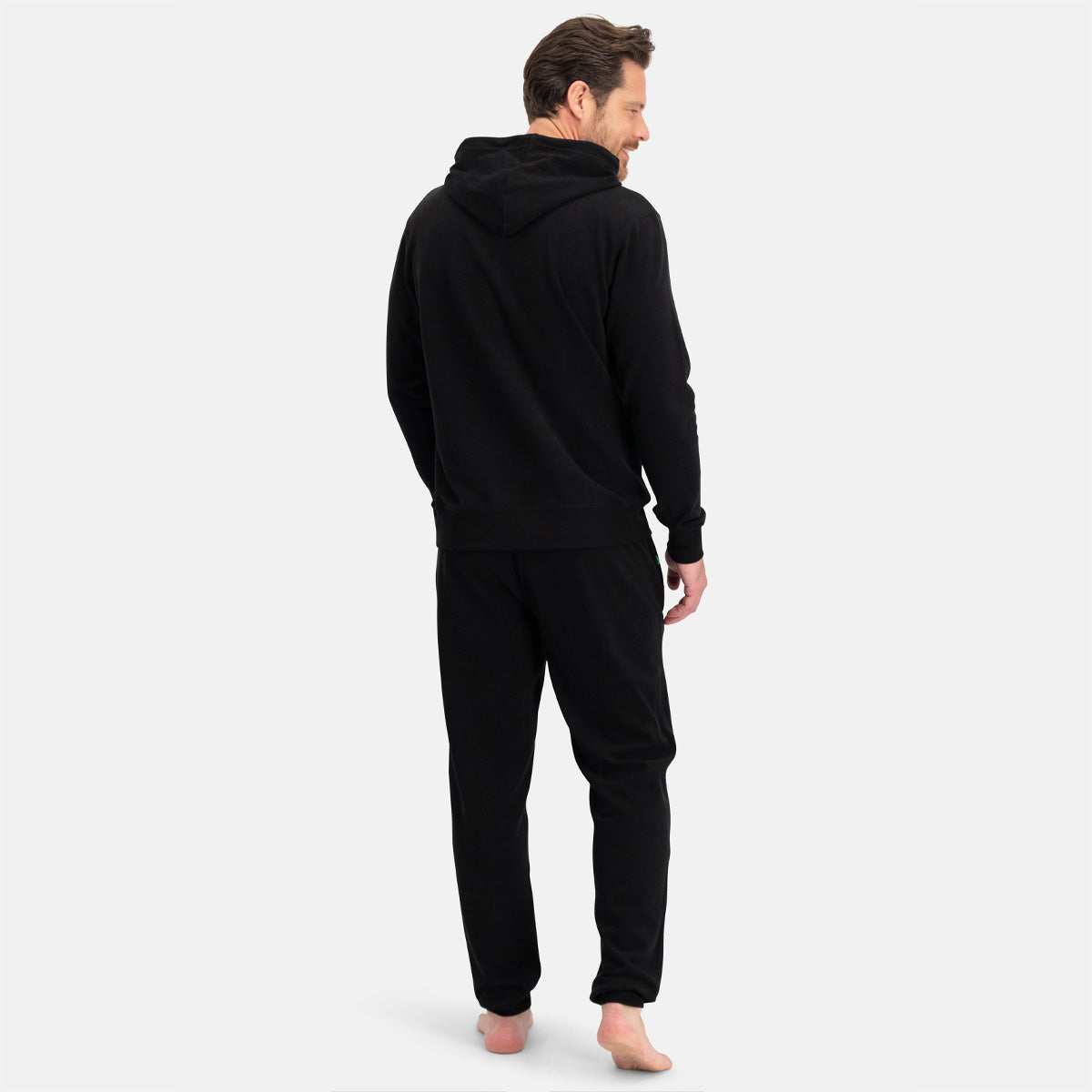 Lounge set heren Dean + Boas - Zwart