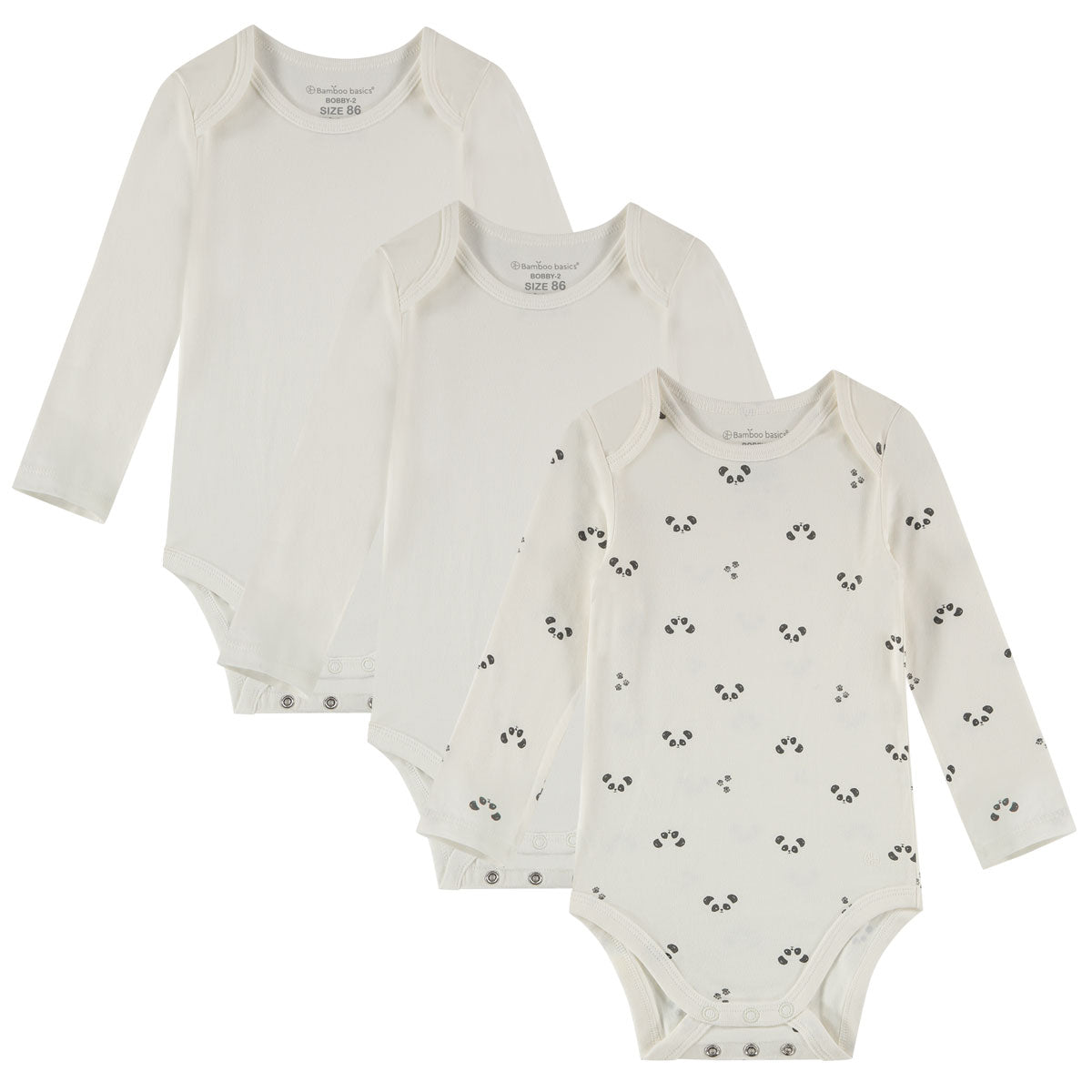 Bamboo Basics Romper lange mouw pack shot