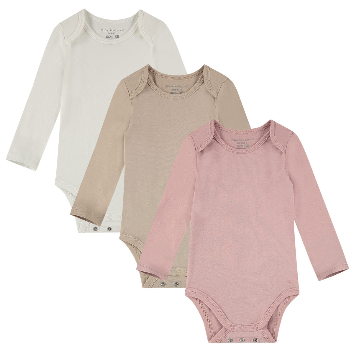 Bamboo Basics Romper lange mouw pack shot