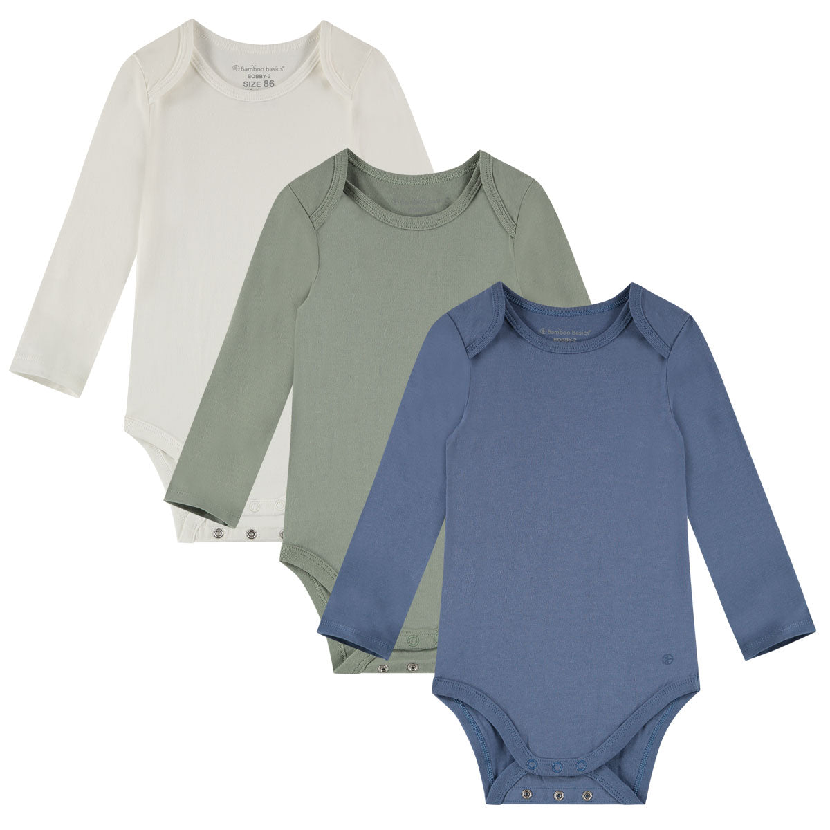 Bamboo Basics Romper lange mouw pack shot
