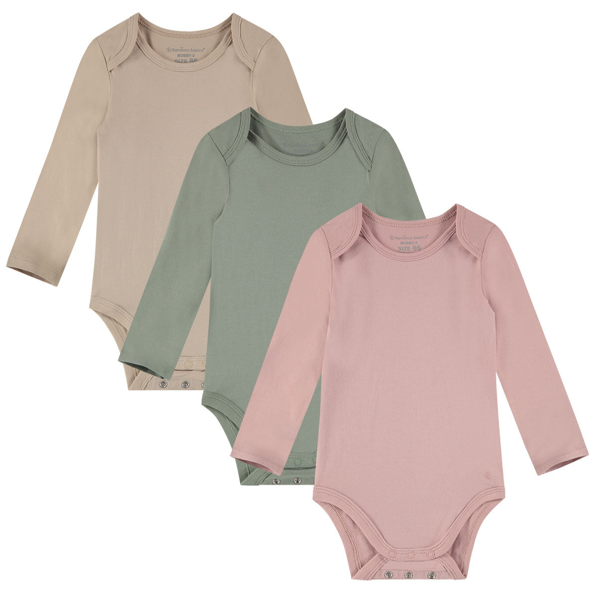 Bamboo Basics Romper lange mouw pack shot