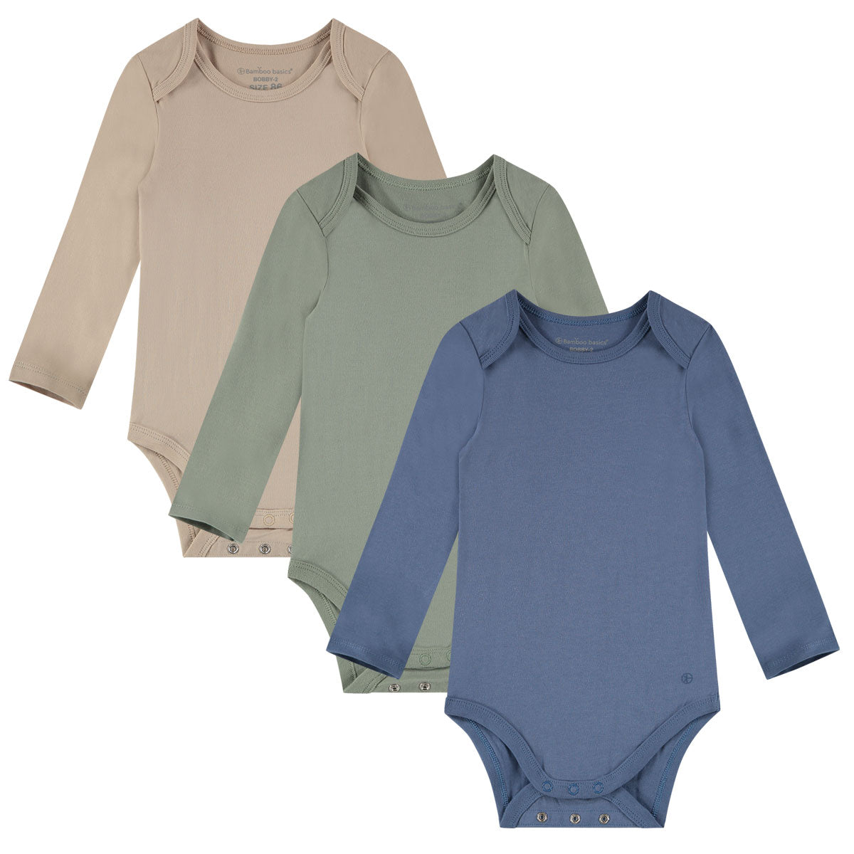 Bamboo Basics Romper lange mouw pack shot