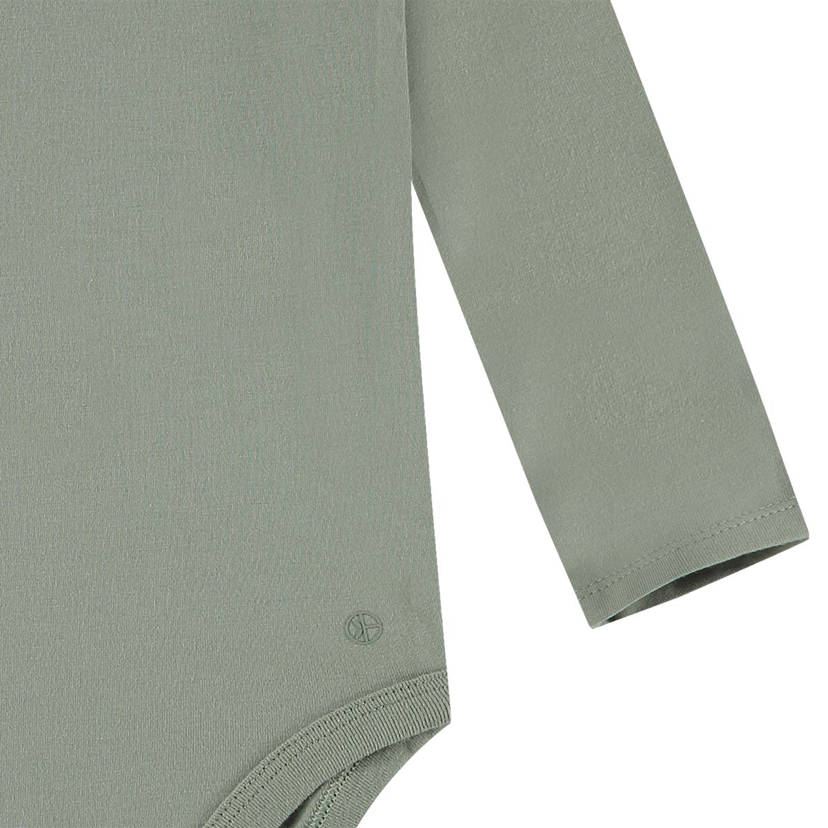 Bamboo Basics - Romper BOBBY lange mouw  - Beige, Groen & Blauw