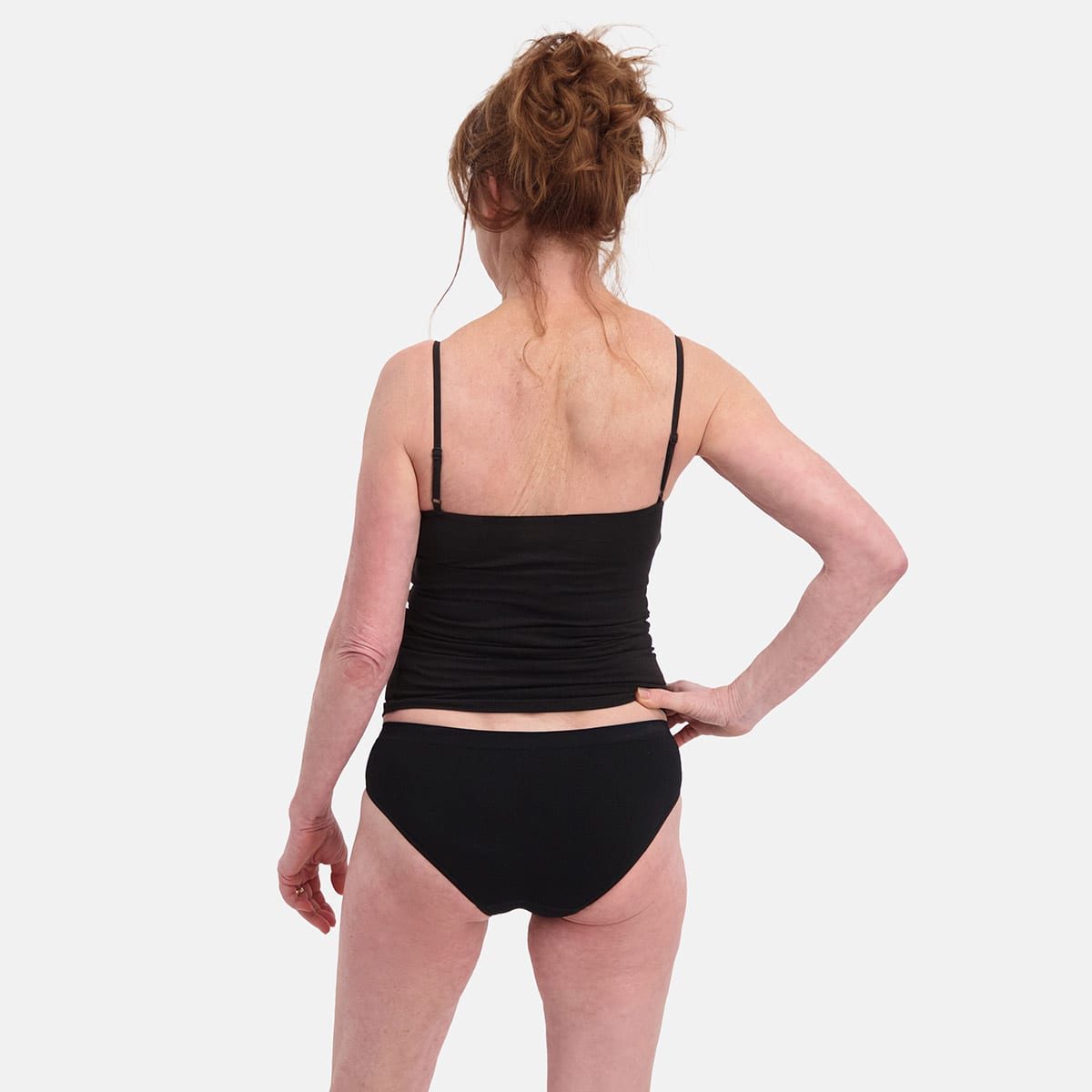 Bamboo Basics - Seamless Hip Slip Chloe  - Zwart