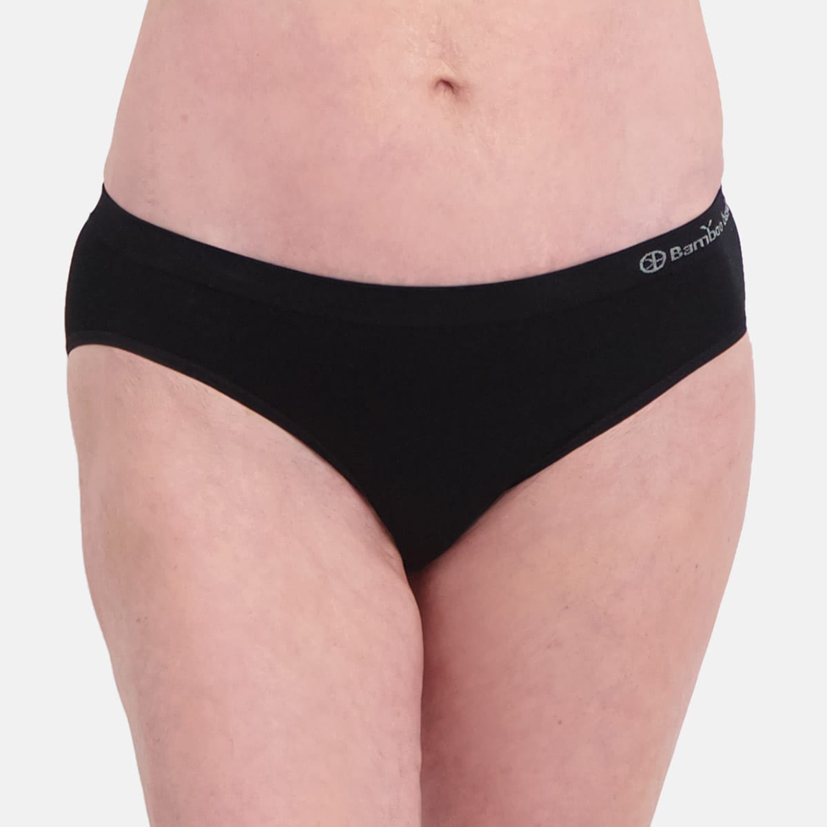 Bamboo Basics - Seamless Hip Slip Chloe  - Zwart