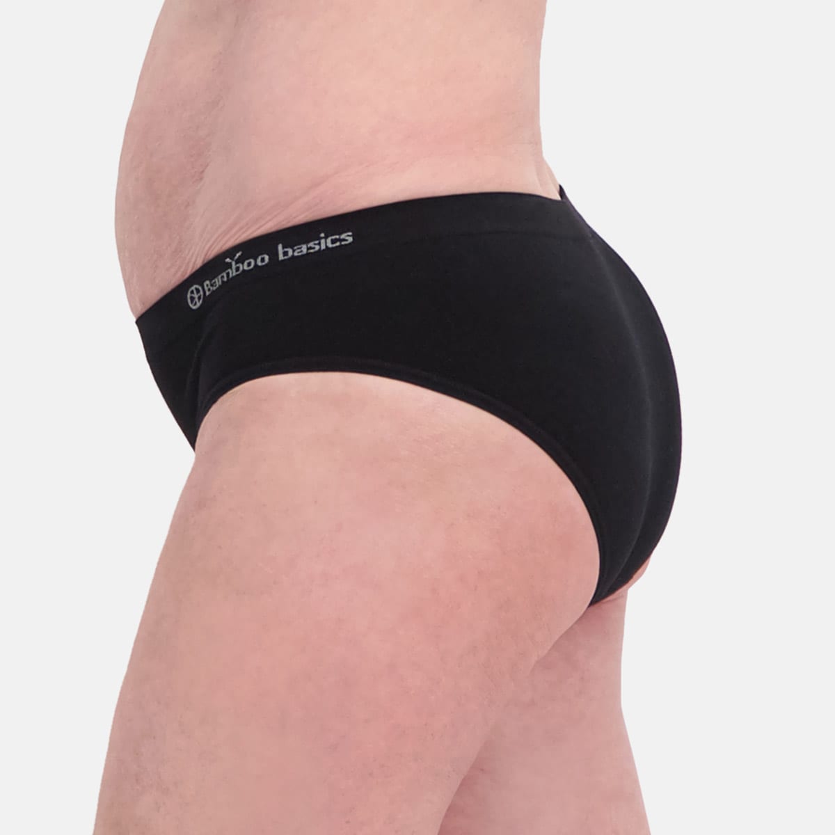 Bamboo Basics - Seamless Hip Slip Chloe  - Zwart