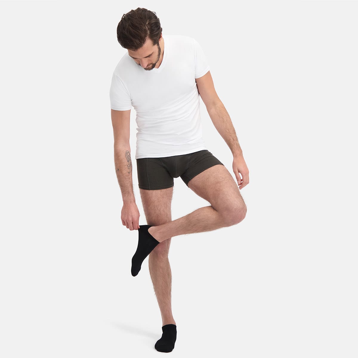 Bamboo Basics - Sneakersokken Dani  - Zwart