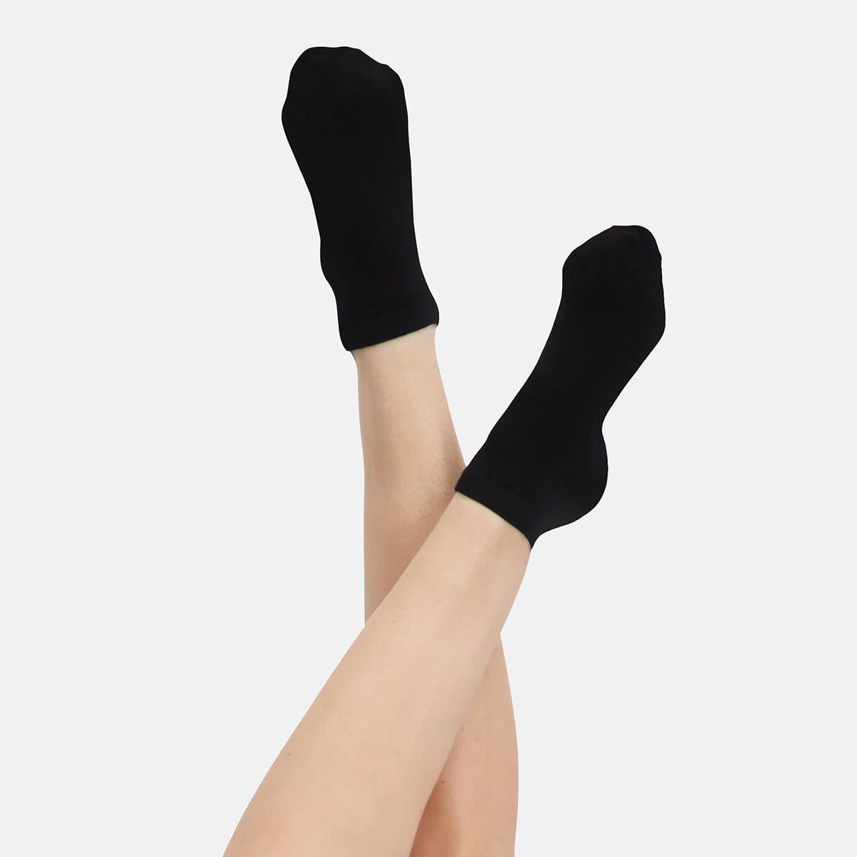 Bamboo Basics - Sneakersokken Dani  - Zwart