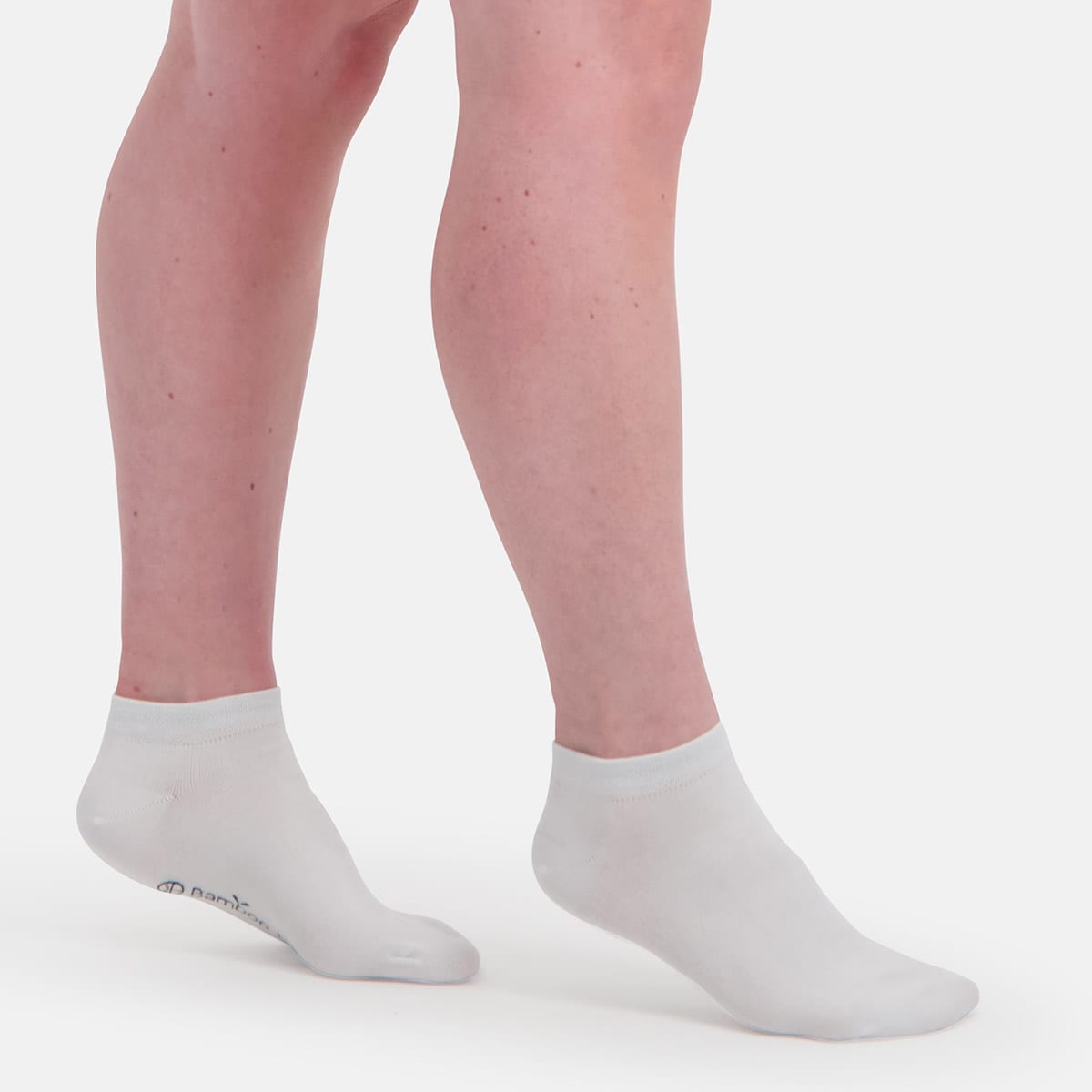 Bamboo Basics - Sneakersokken Dani  - Wit