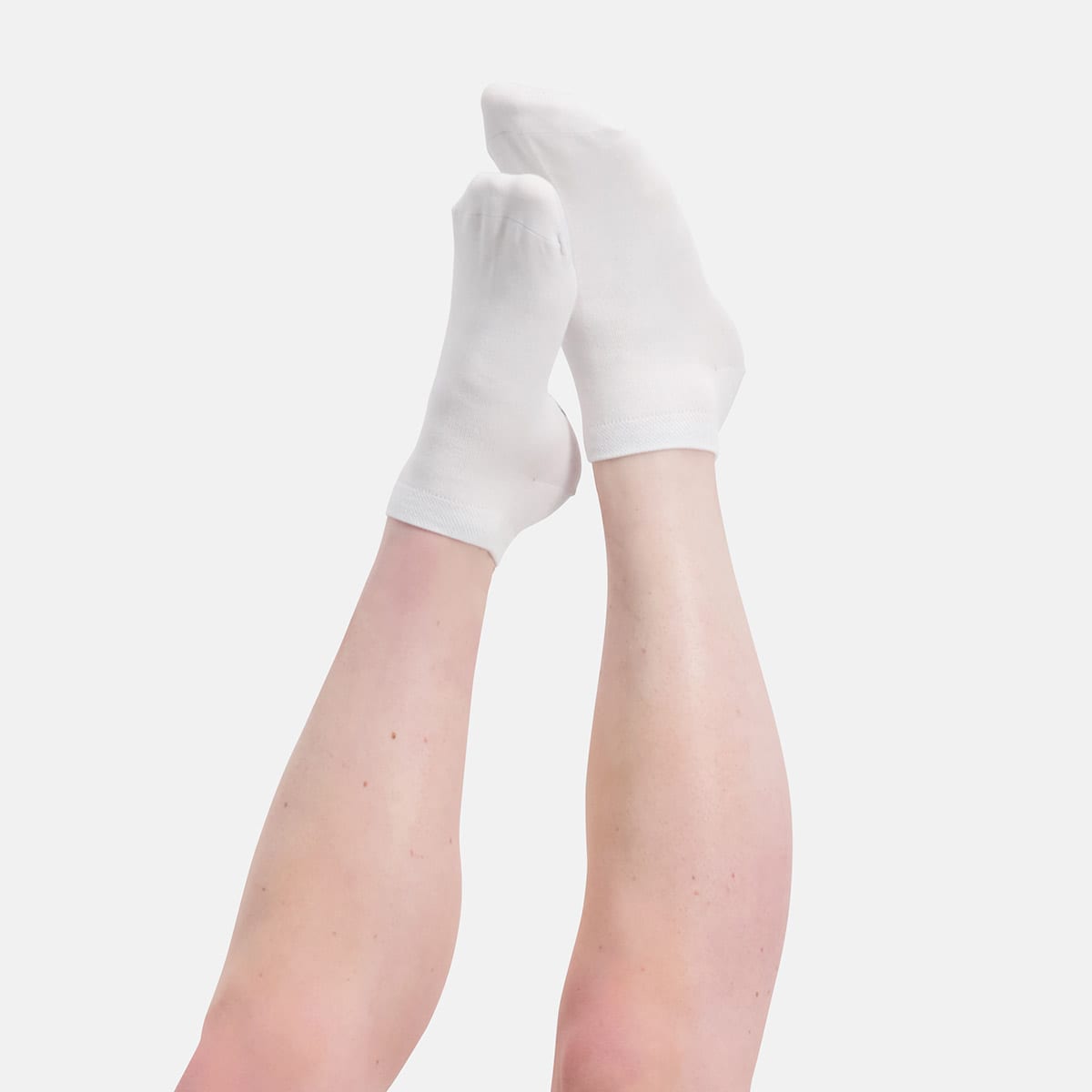 Bamboo Basics - Sneakersokken Dani  - Wit