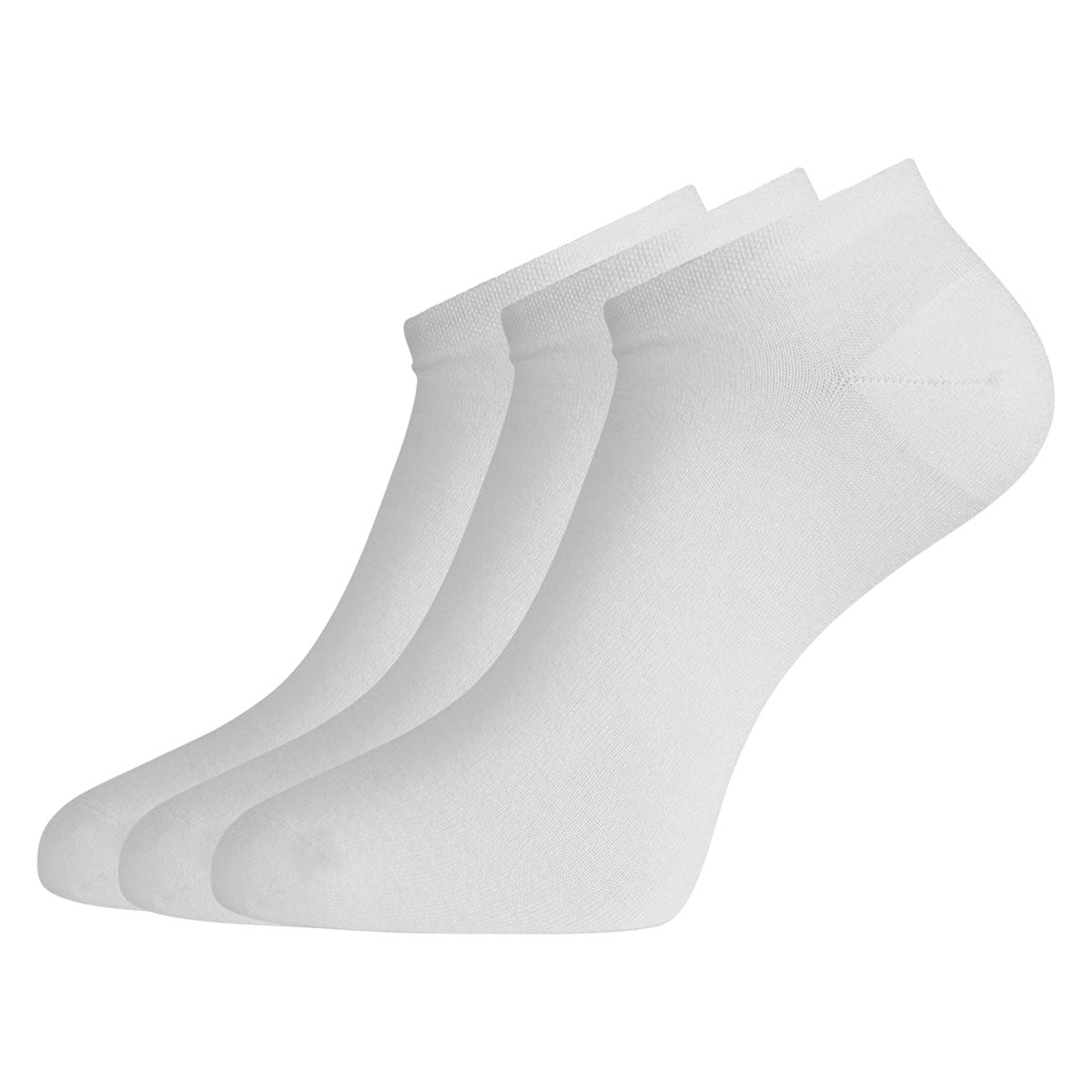 DANI bamboo sneakersok wit - pack shot