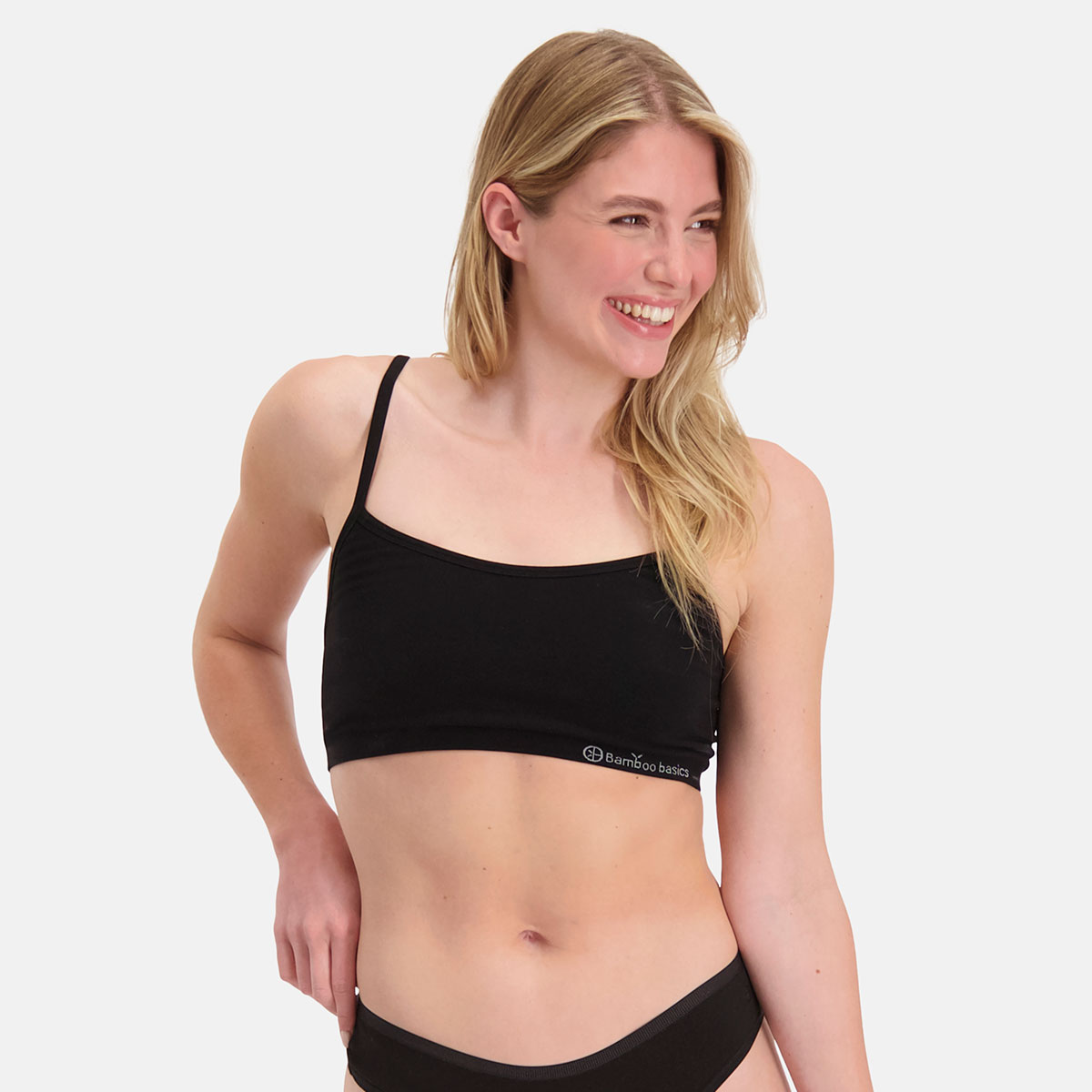 Bamboo Basics - Seamless Bra Elle  - Zwart