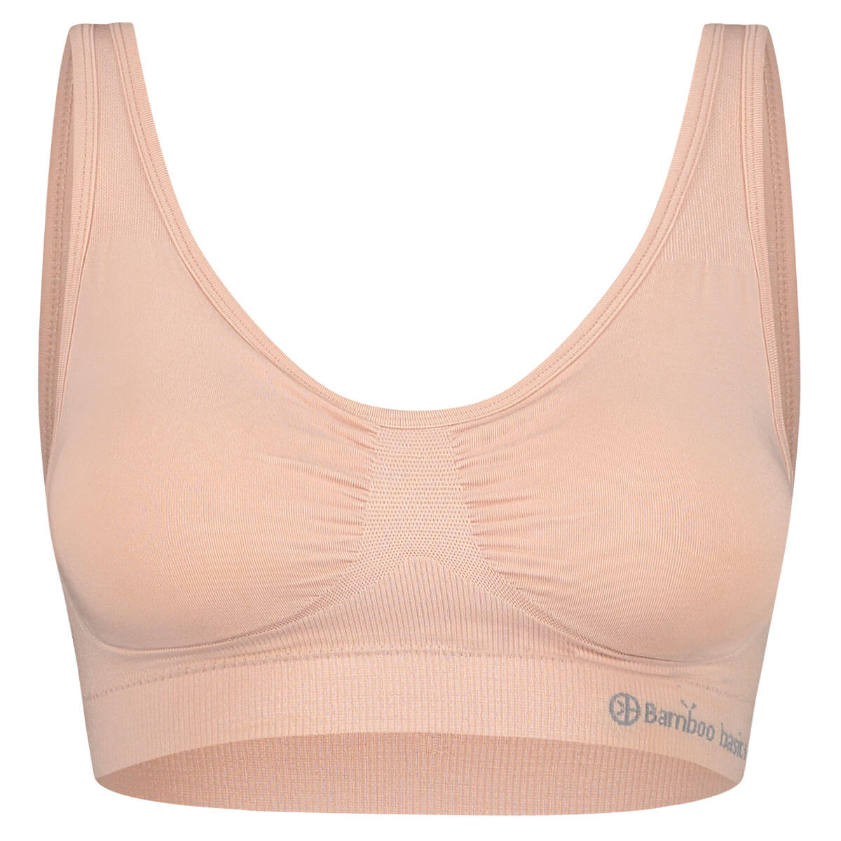 Bamboo Basics Seamless Padded Bra Fleur - Roze - pack shot