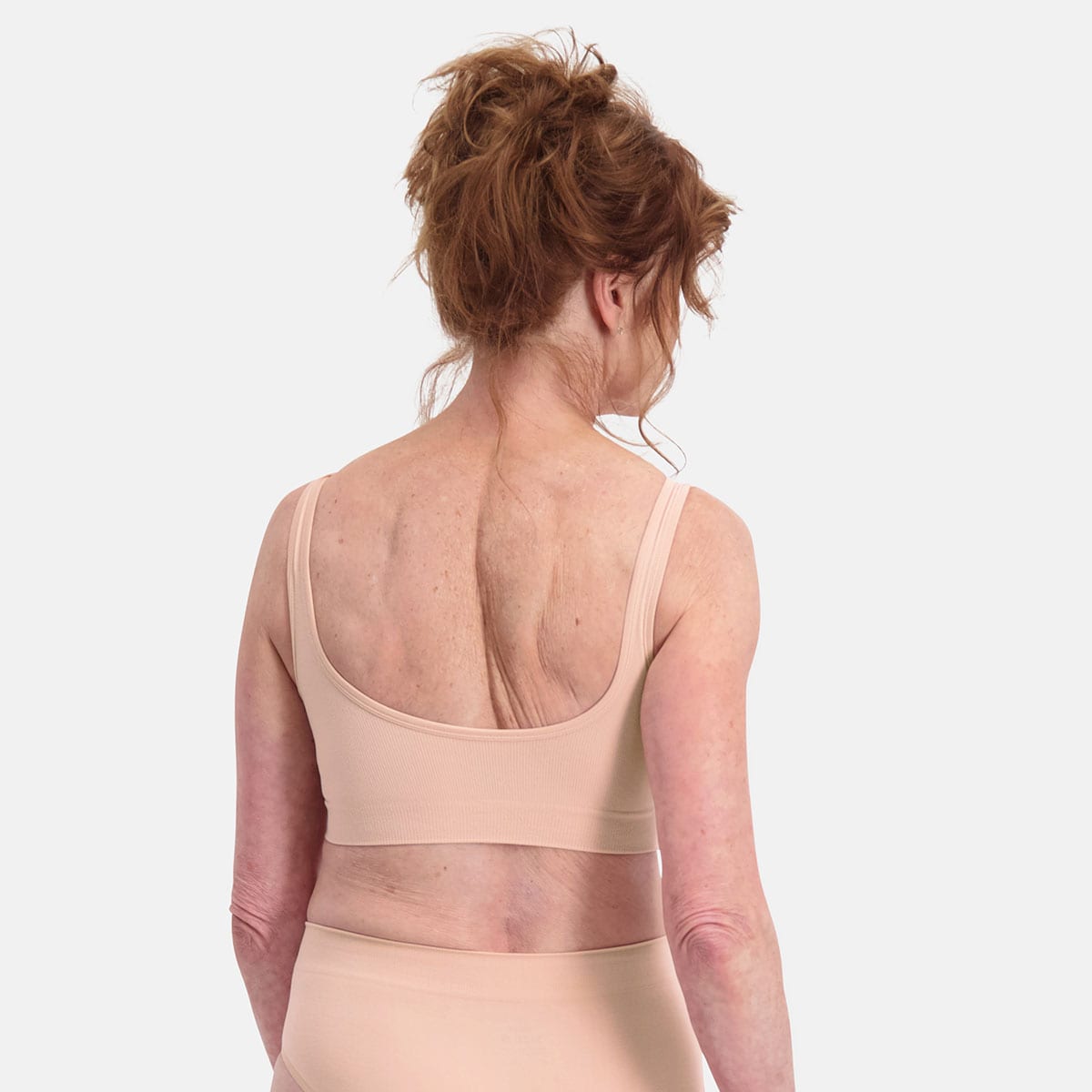 Bamboo Basics - Seamless Padded Bra Fleur - Roze