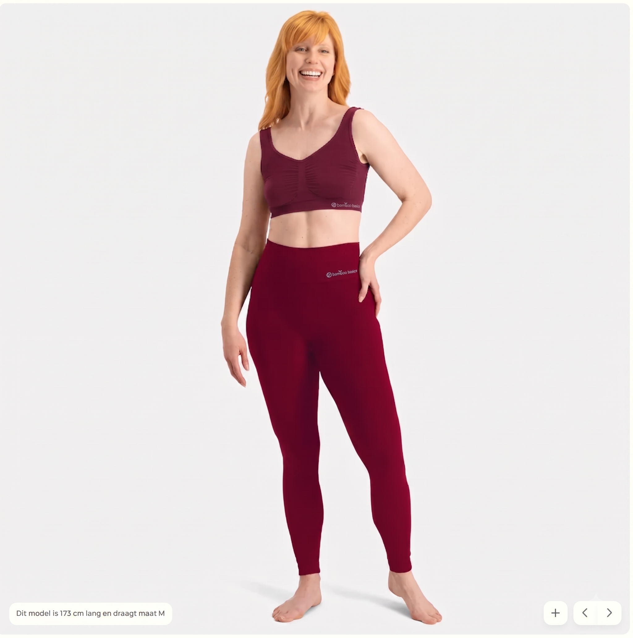 Seamless Legging Claire - Bordeaux