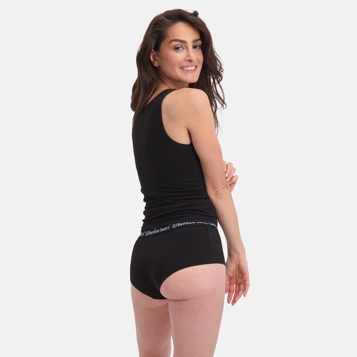 Bamboo Basics - Voordeelbundel: Hipsters Iris  – Zwart