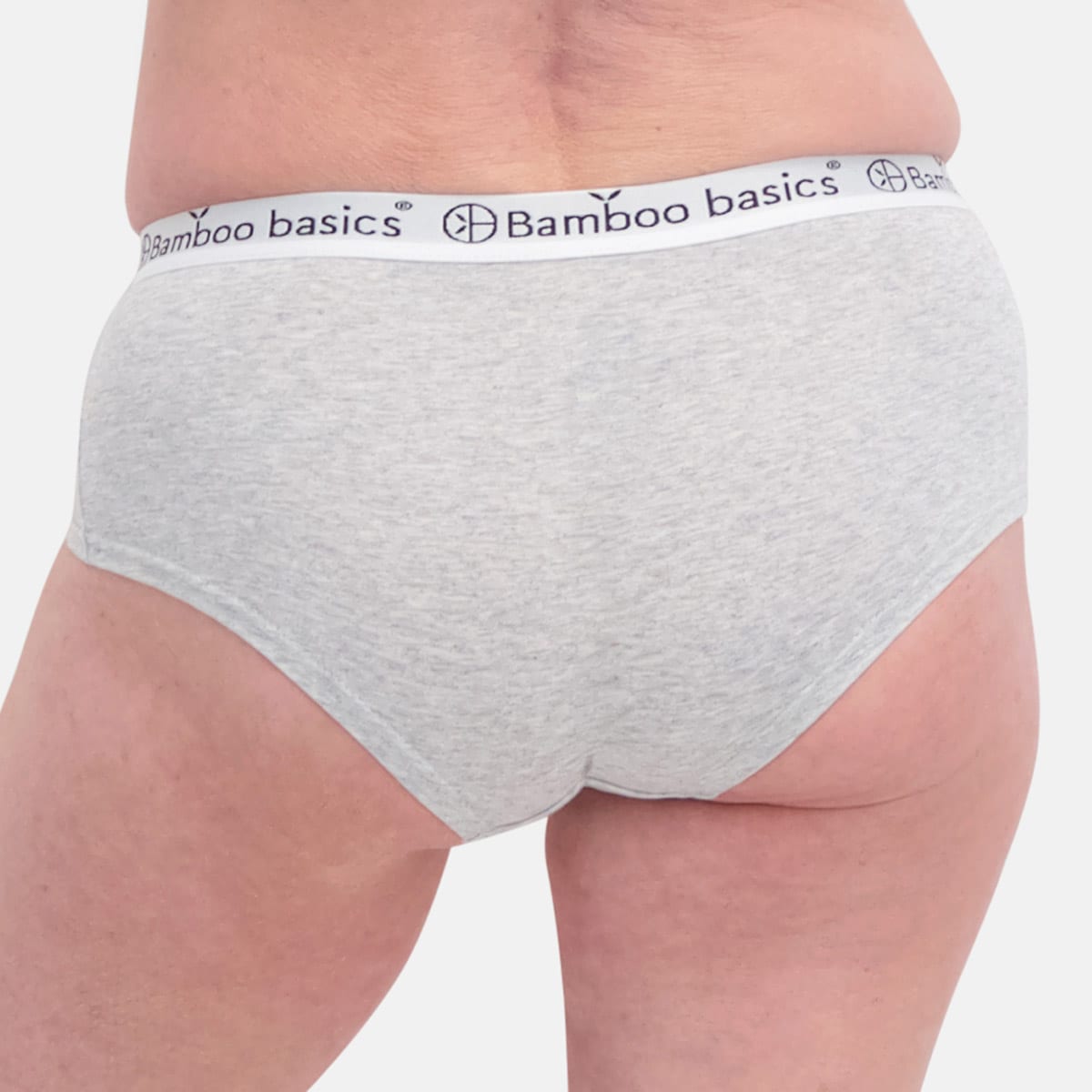 Bamboo Basics - Hipsters Iris  - Light Grey Melange