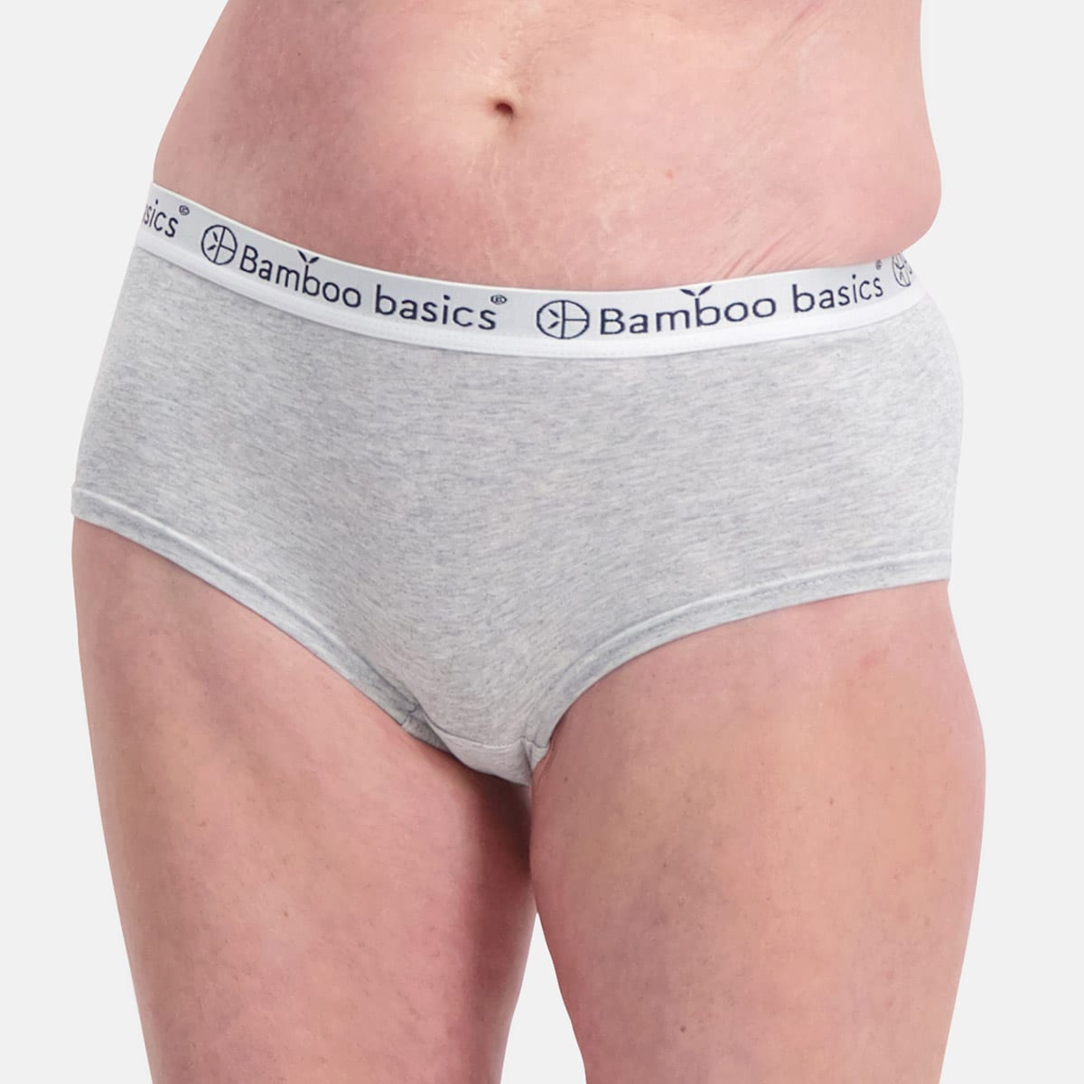 Bamboo Basics - Hipsters Iris  - Light Grey Melange