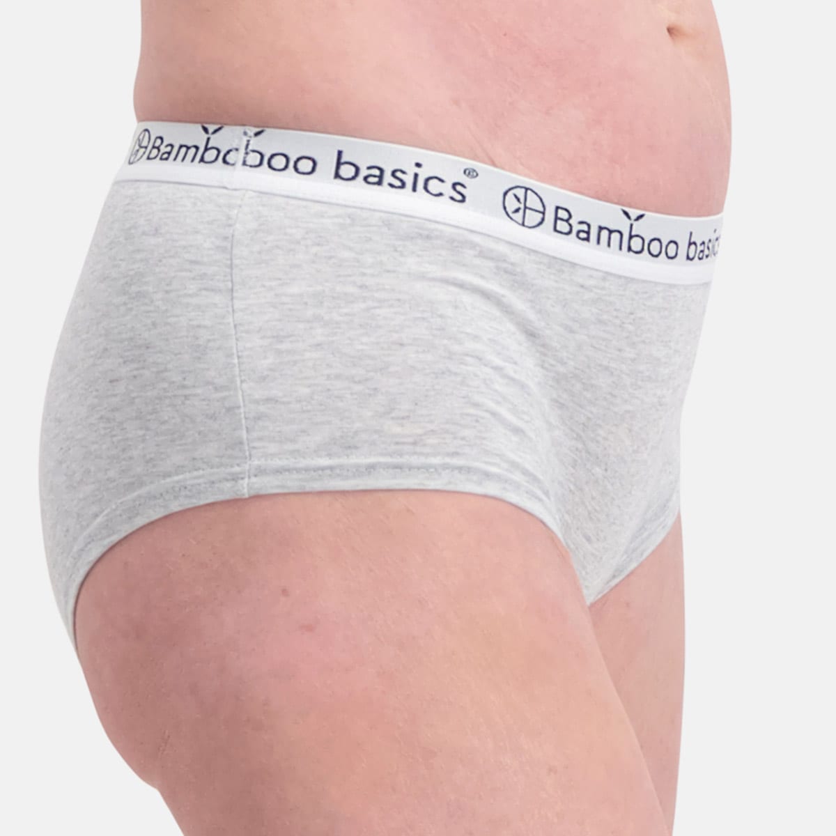 Bamboo Basics - Hipsters Iris  - Light Grey Melange