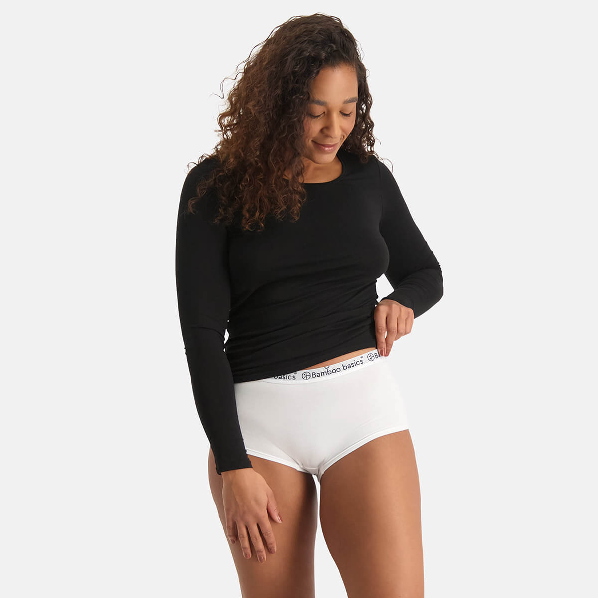 Bamboo Basics - Hipsters Ivy  - Wit