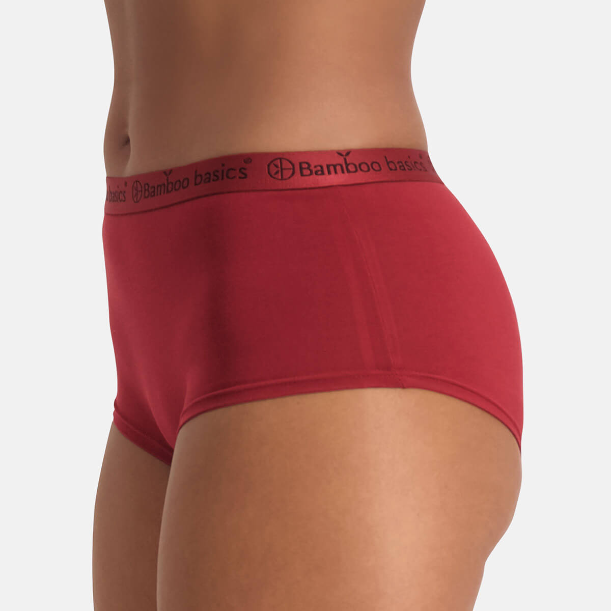 Bamboo Basics - Hipsters Ivy - Bordeaux Rood