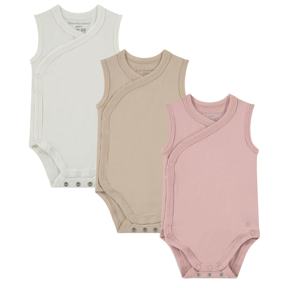 Bamboo Basics Overslagromper zonder mouw pack shot
