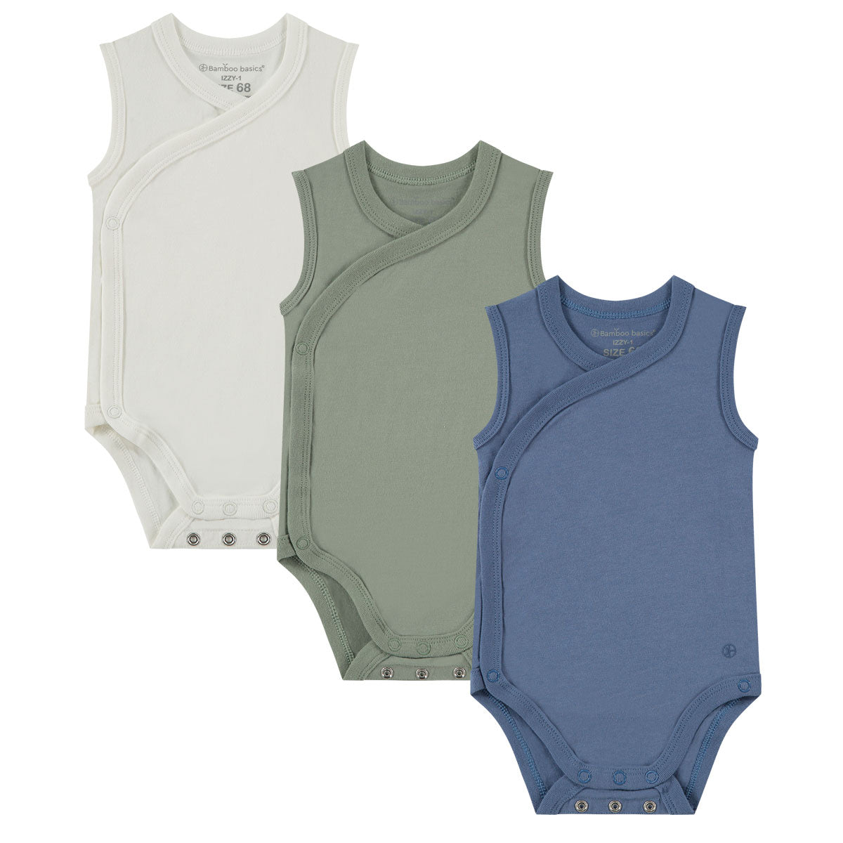 Bamboo Basics Overslagromper zonder mouw pack shot