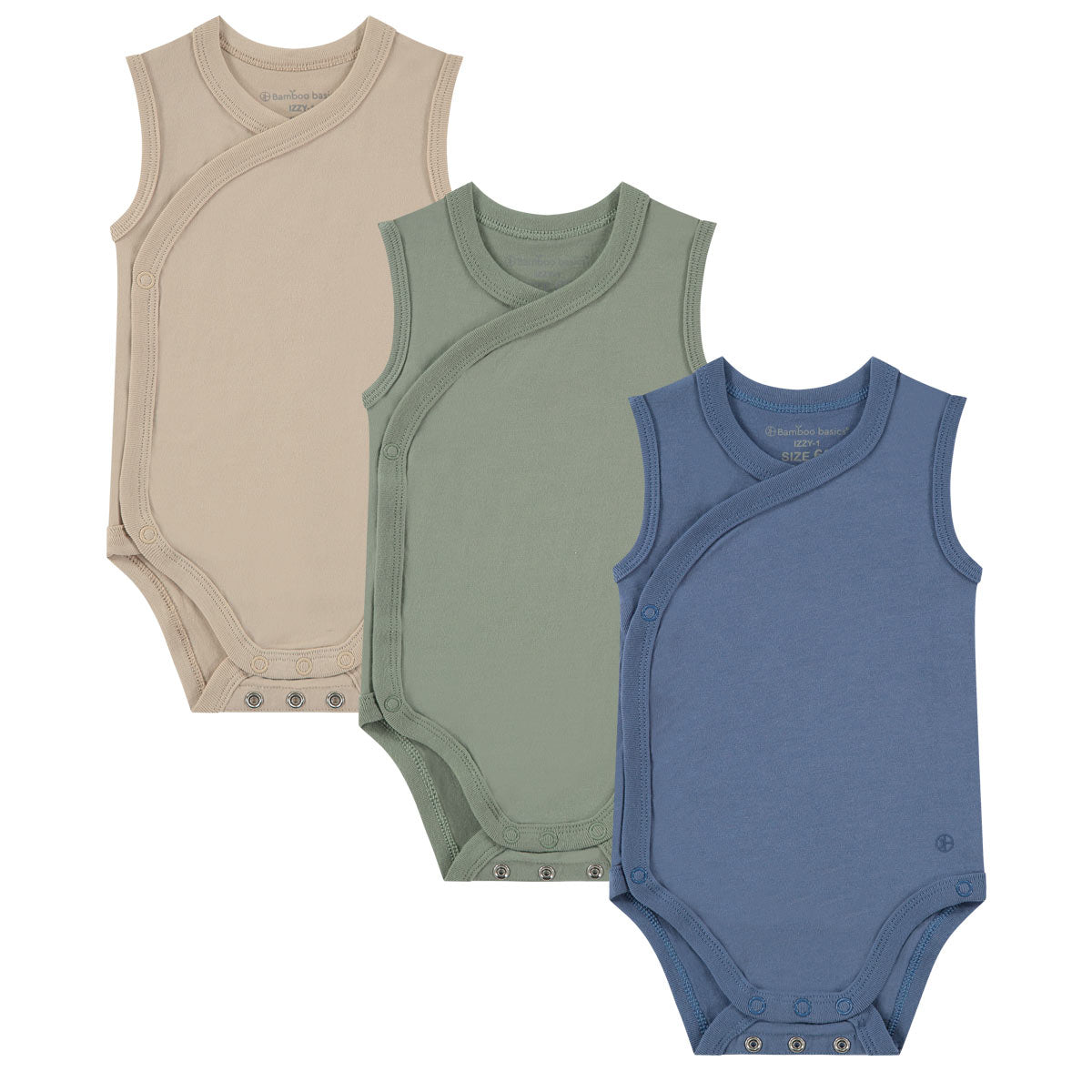 Bamboo Basics Overslagromper zonder mouw pack shot