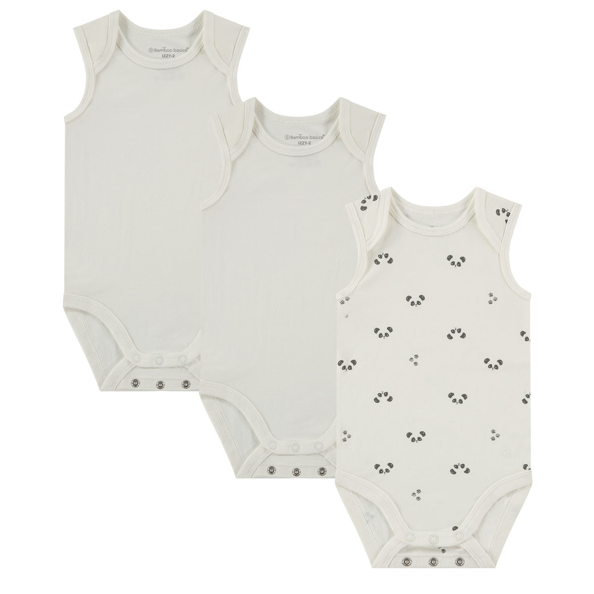 Bamboo Basics Romper zonder mouw pack shot