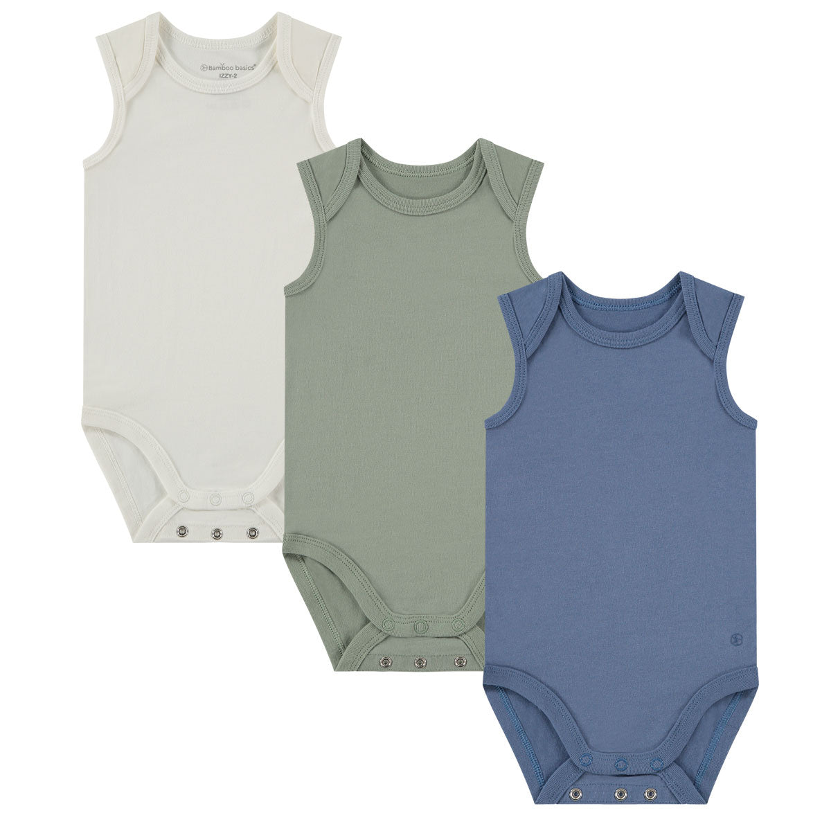 Bamboo Basics Romper zonder mouw pack shot