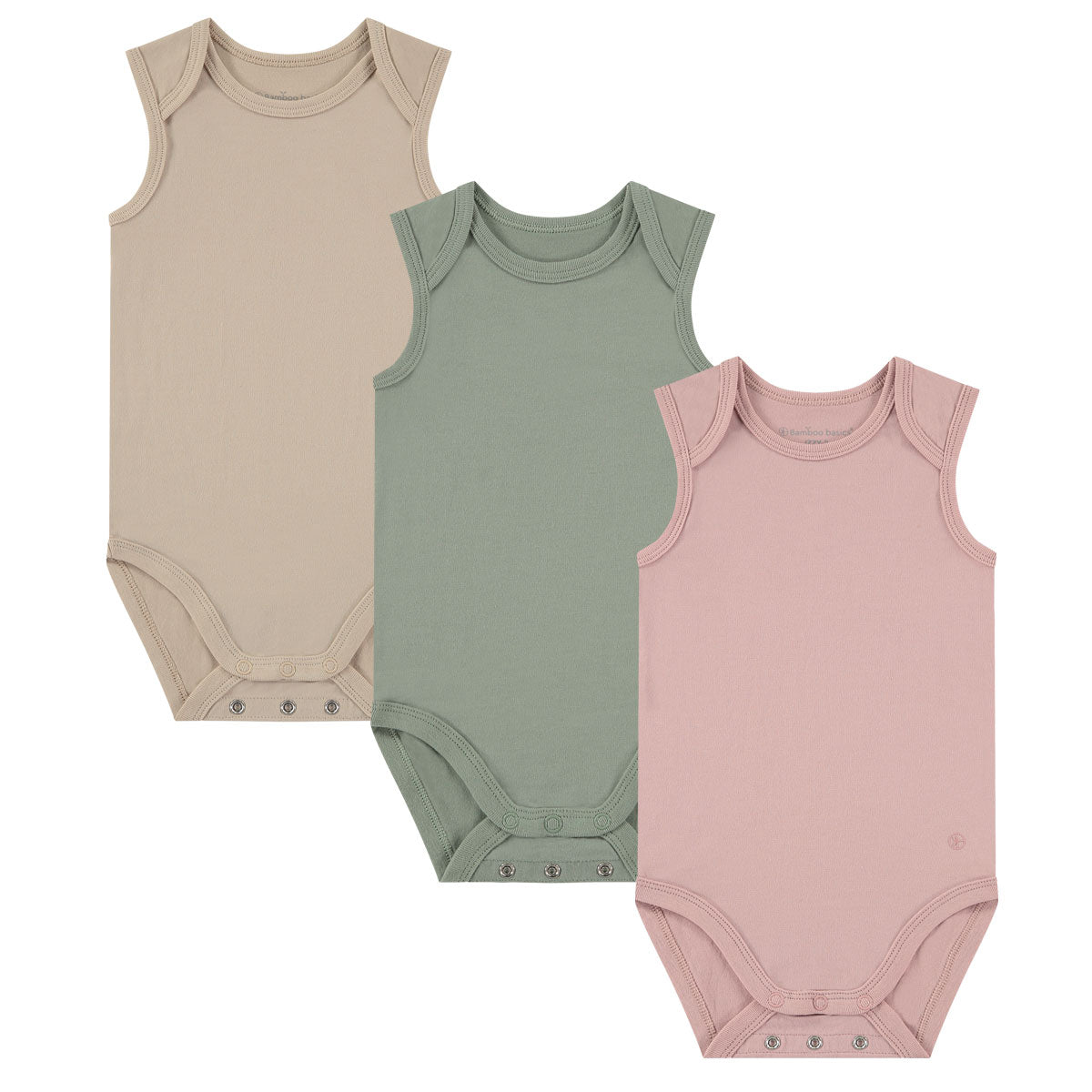 Bamboo Basics Romper zonder mouw pack shot