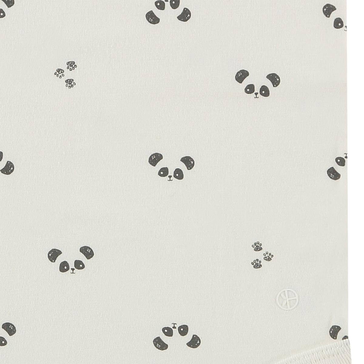 Bamboo Basics - Romper zonder mouw IZZY  - Off White, Off White & Print