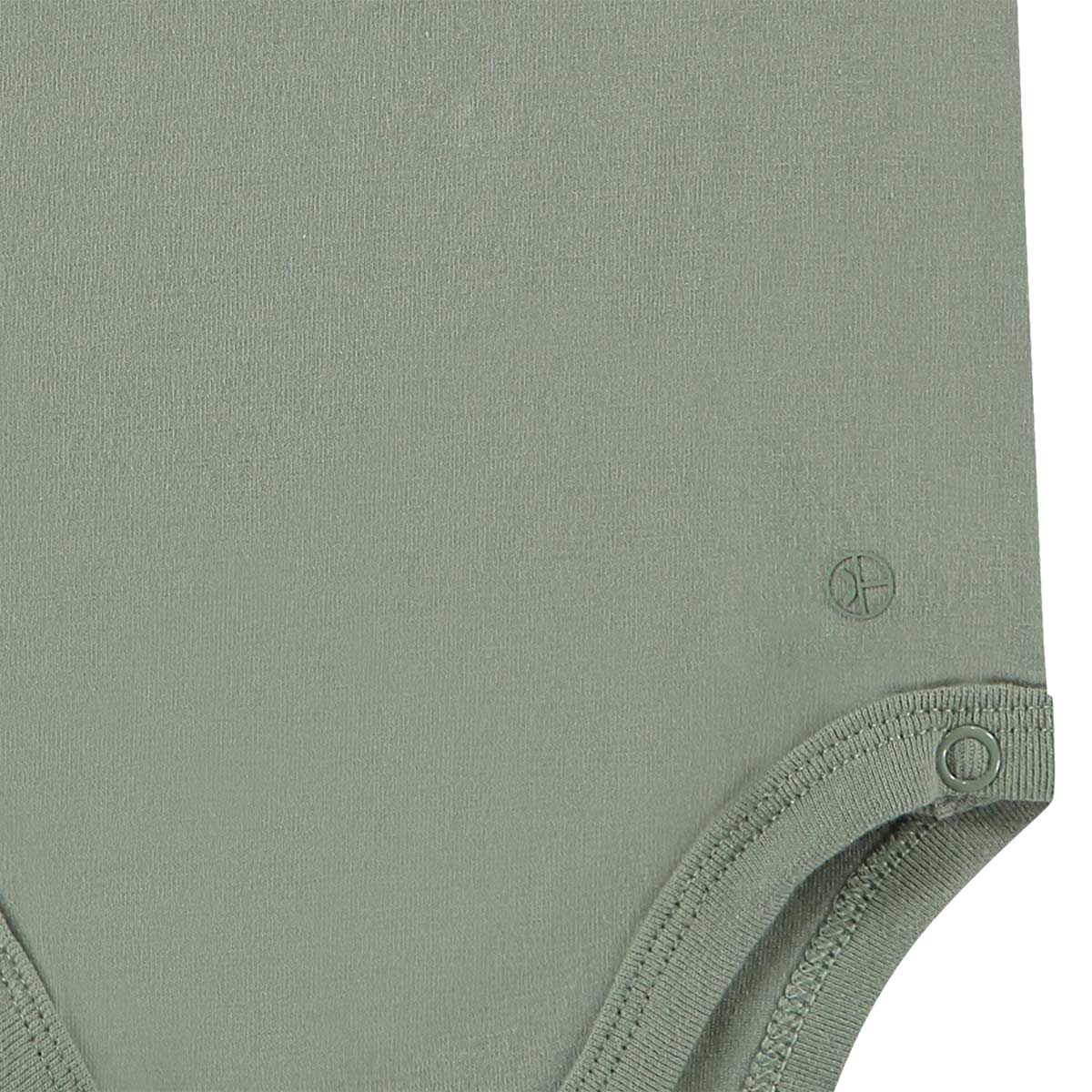 Bamboo Basics - Overslagromper zonder mouw IZZY  - Off White, Groen & Blauw