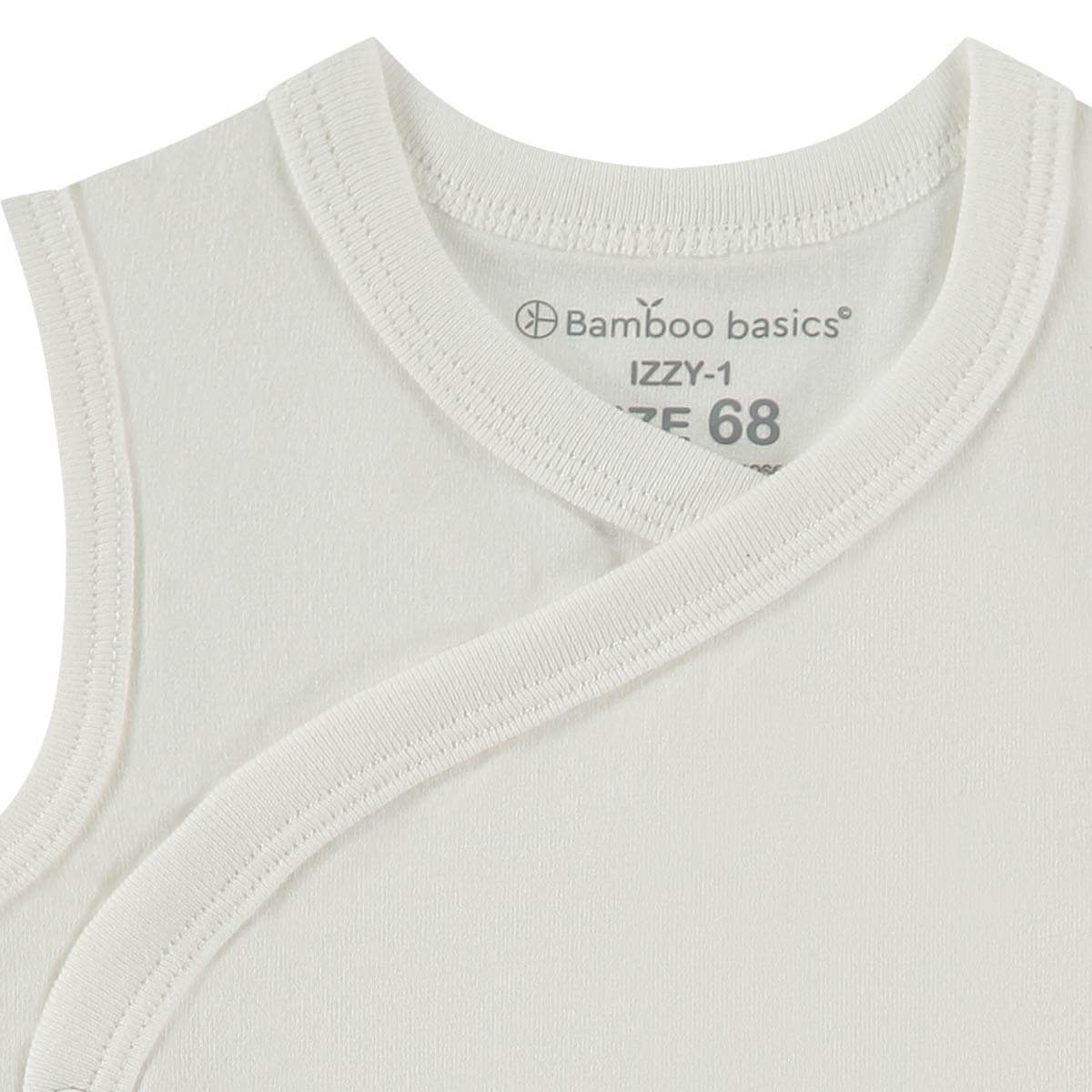 Bamboo Basics - Overslagromper zonder mouw IZZY  - Off White, Beige & Roze