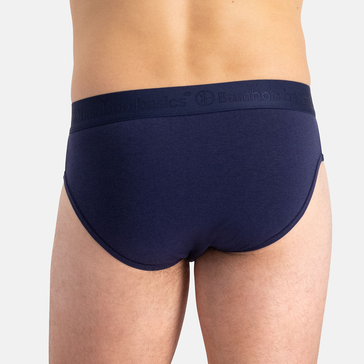 Bamboo Basics - Slips James  - Navy, Army & Zwart Ton Sur Ton