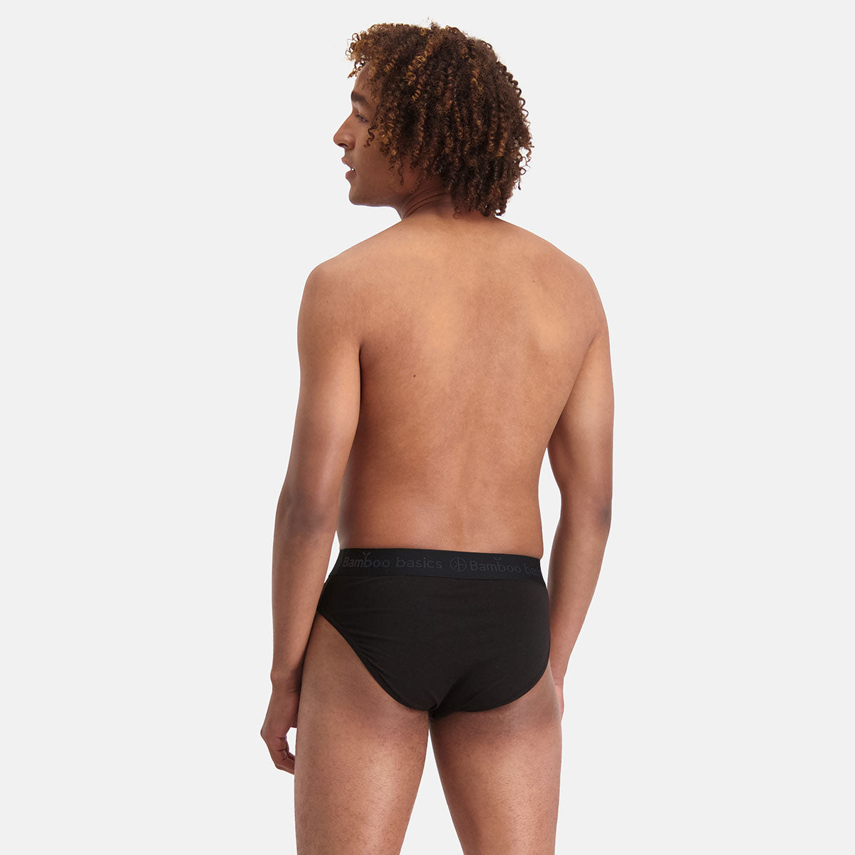 Bamboo Basics - Slips James  - Navy, Army & Zwart Ton Sur Ton