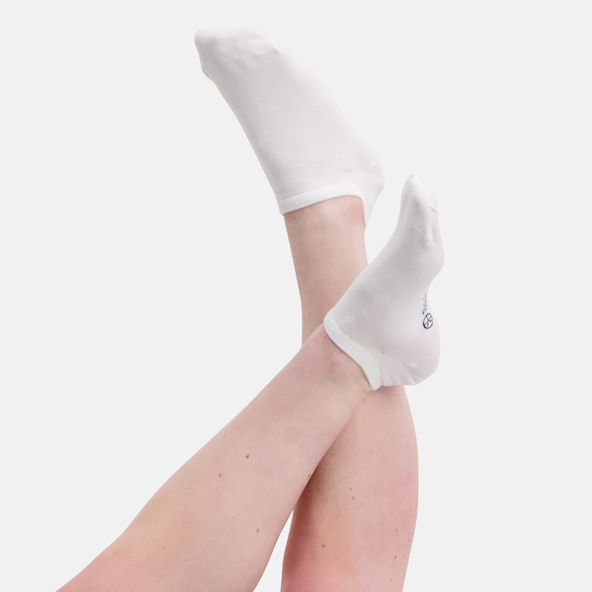 Bamboo Basics - Footies Jamie  - Wit