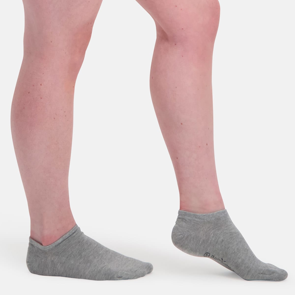 Bamboo Basics - Footies Jamie  - Grey Melange