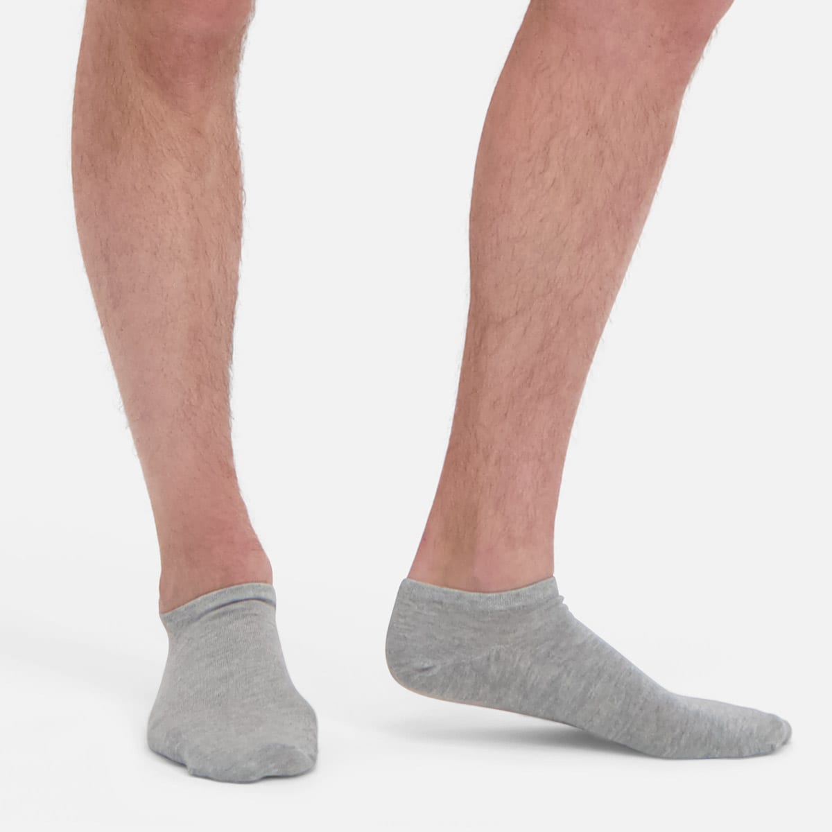 Bamboo Basics - Footies Jamie  - Grey Melange