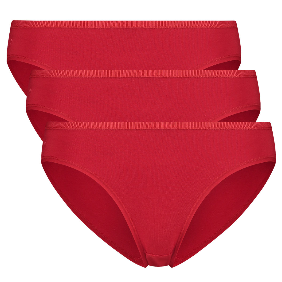 Bamboo Basics Taille Slips Julia  - Rood - pack shot