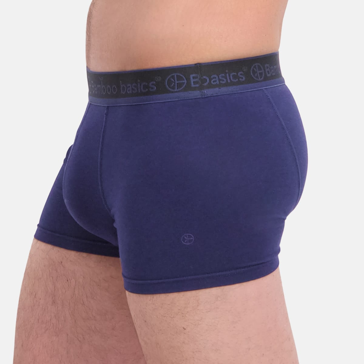 Bamboo Basics - Trunk Boxershorts Liam  - Zwart, Blauw & Navy