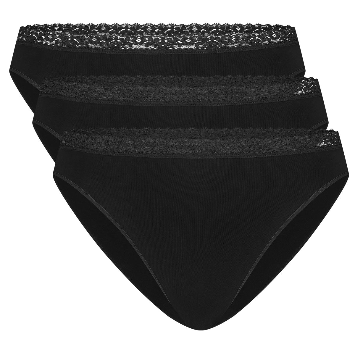 Slips Lucy - Zwart - pack shot