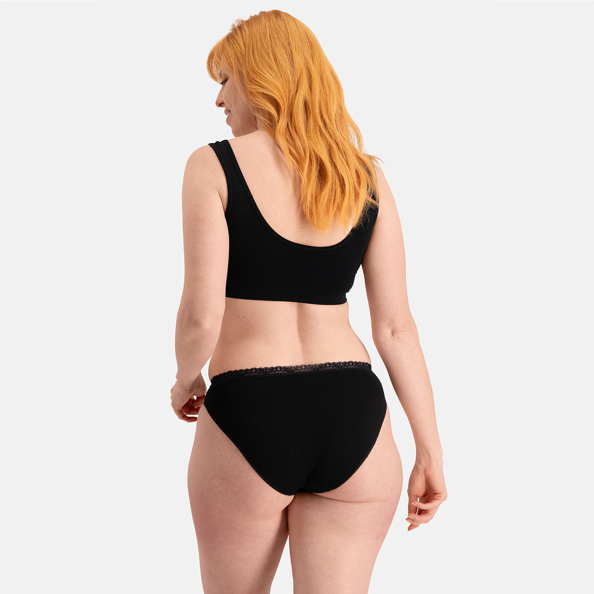Slips Lucy - Zwart