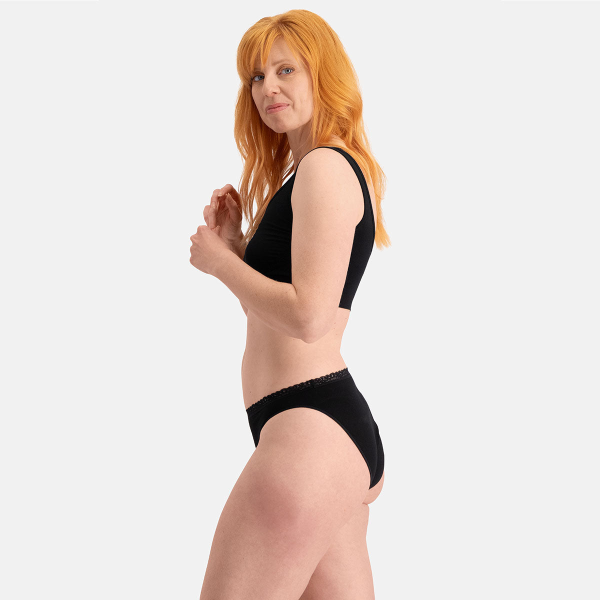 Slips Lucy - Zwart